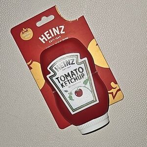 HEINZ TOMATO KETCHUP VINYL DOG SQUEAKY TOY